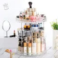 360° Rotating Makeup Organizer Stand - Cosmetic Holder Acrylic