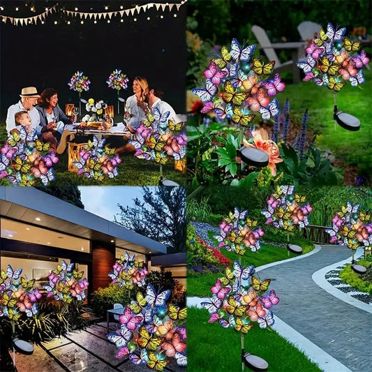 Solar Outdoor Butterfly Lights