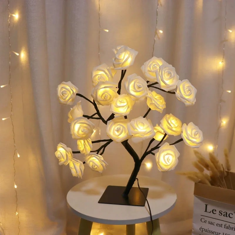 Forever Rose Tree Lamp