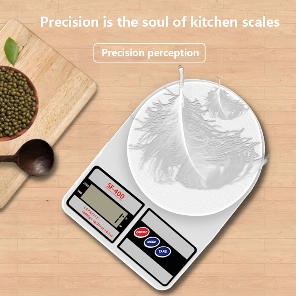 Electronic Digital Kitchen Scale 10Kg Capacity