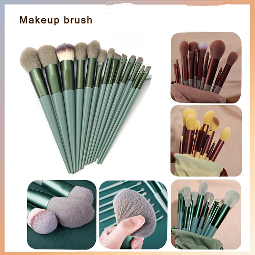 13 PCS Makeup Brush Set Soft and elegent plus other makeup metarials