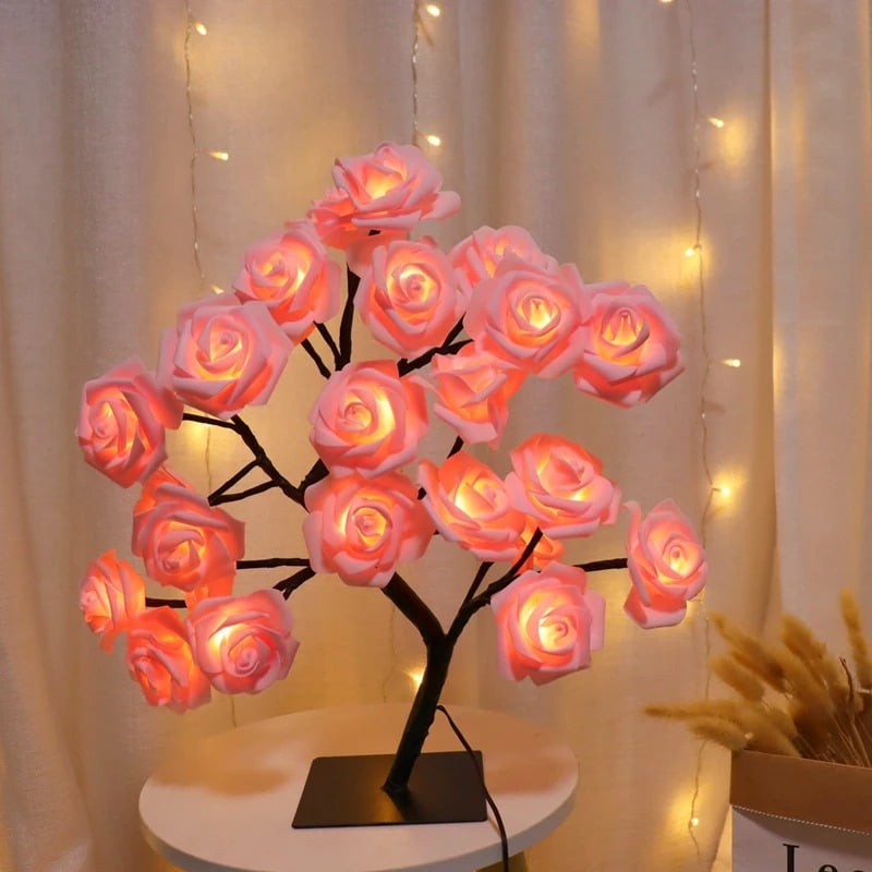 Forever Rose Tree Lamp