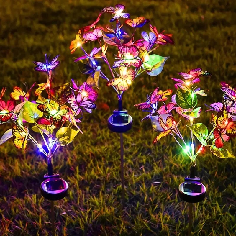 Solar Outdoor Butterfly Lights